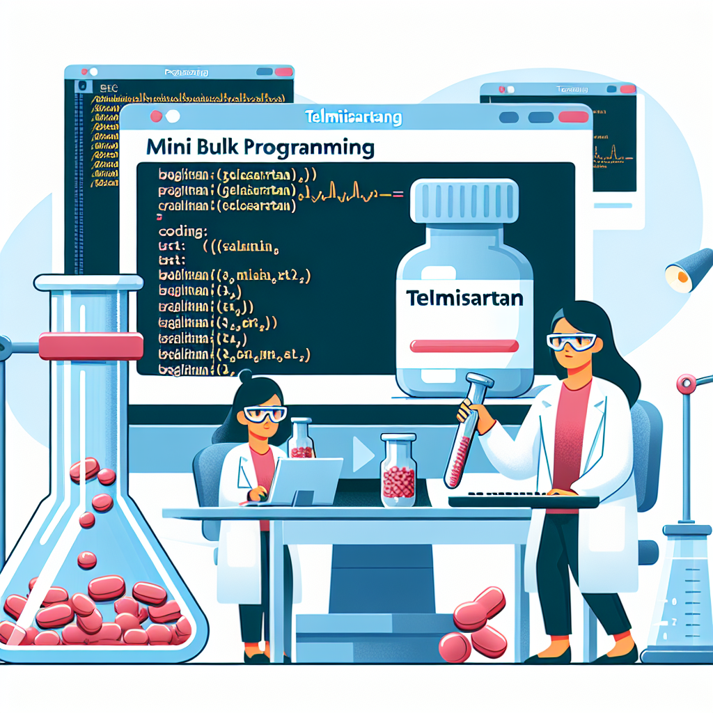 Cómo programar un mini bulk con Telmisartan Cómo programar un mini bulk con Telmisartan